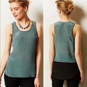 Anthropologie Maeve Silk Tank